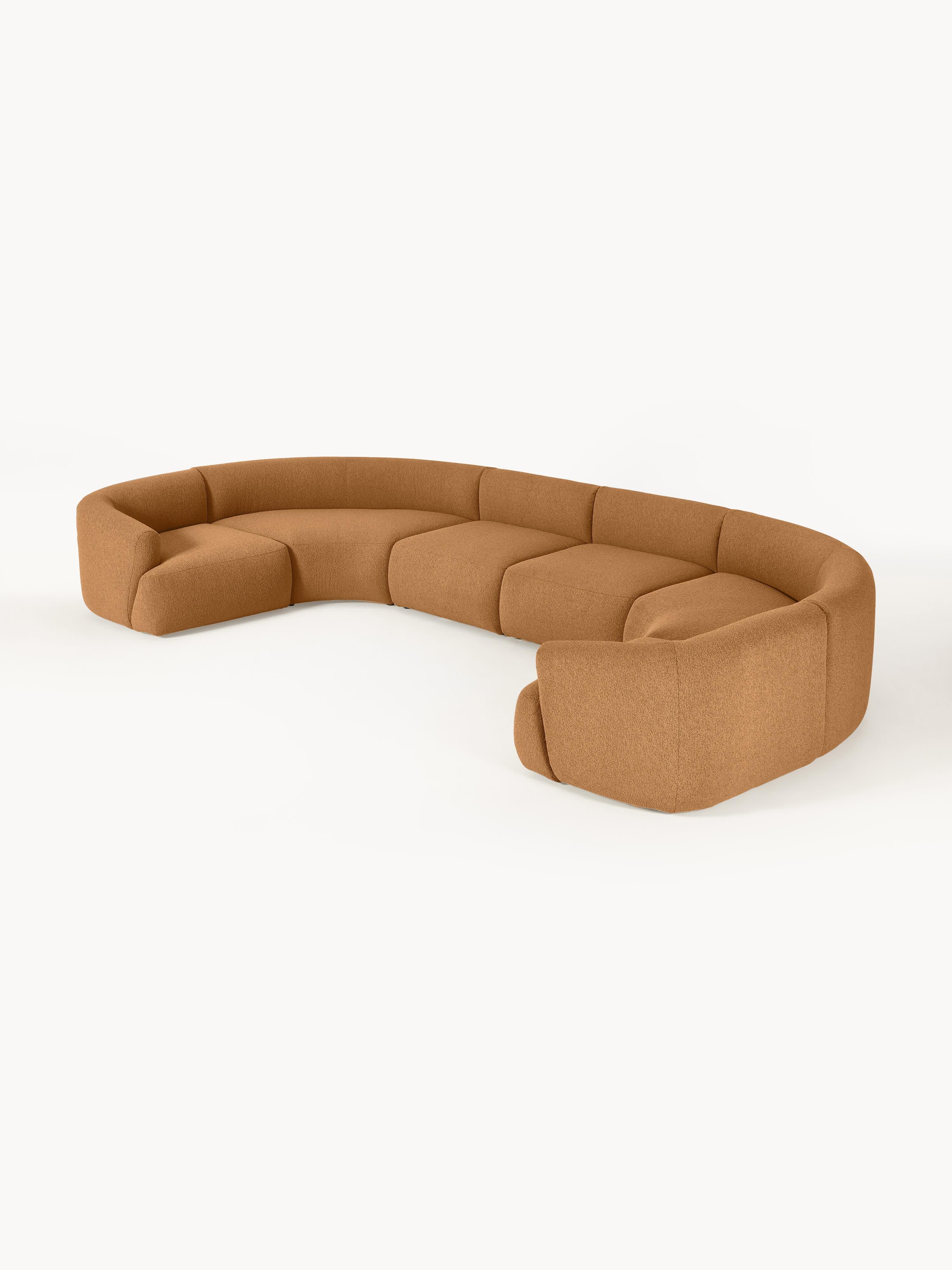 Modulares XL Bouclé-Sofa Sofia