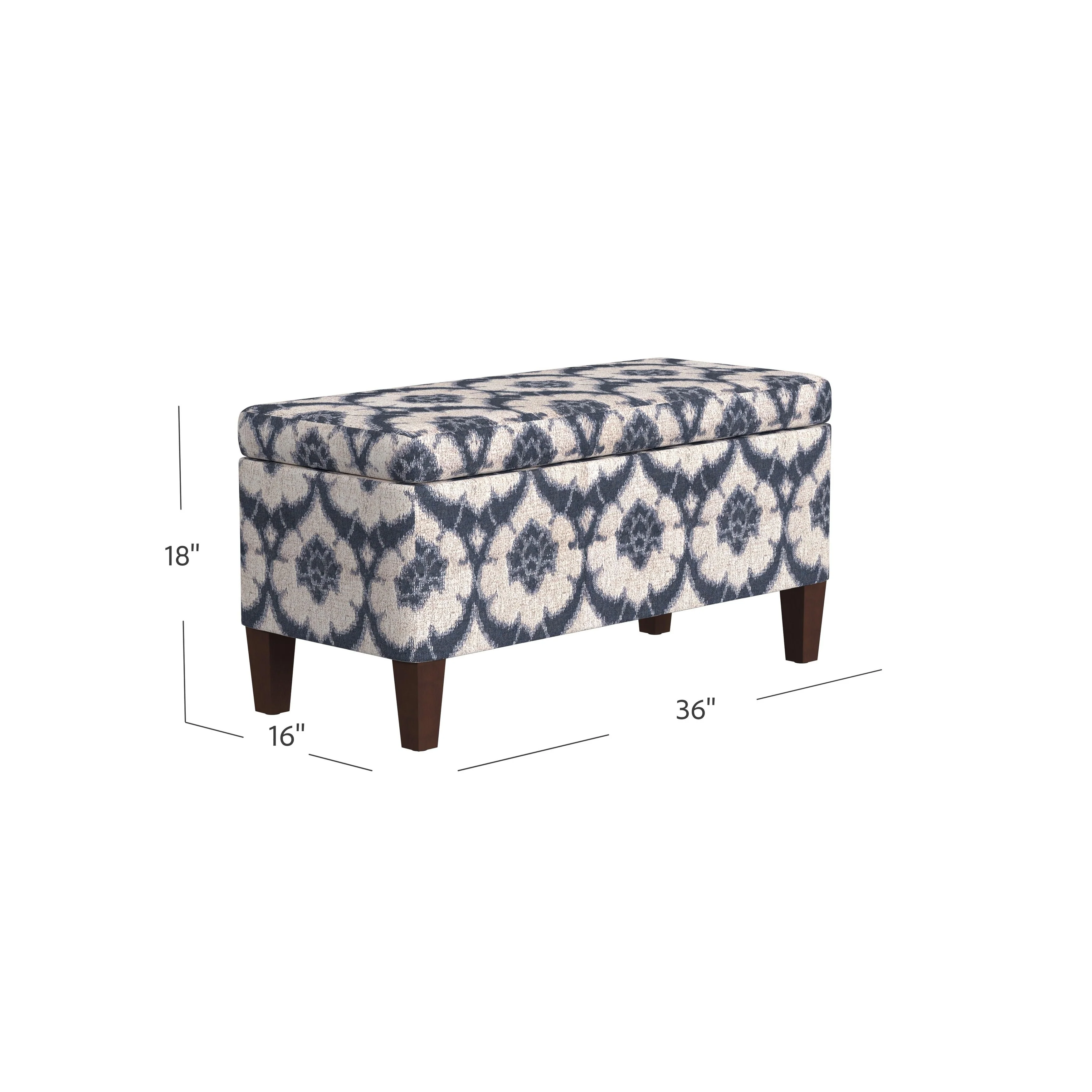 Porch & Den Holman Decorative Storage Bench
