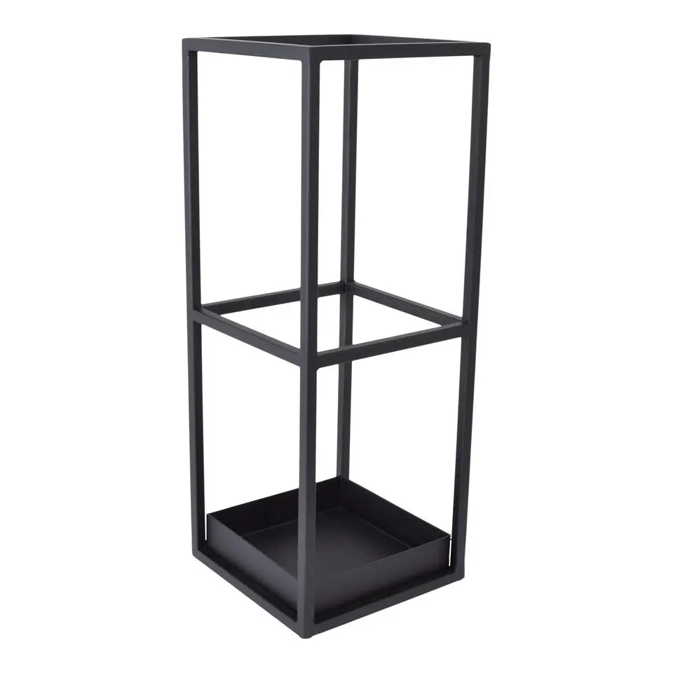 LOFT42 Stormy Paraplubak - Zwart - Metaal