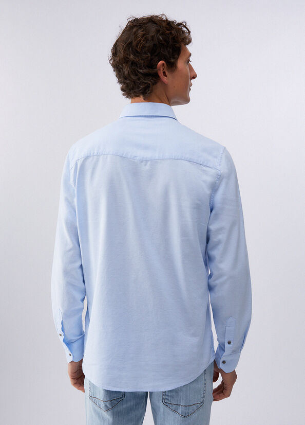 Camicia oxford con tasche
