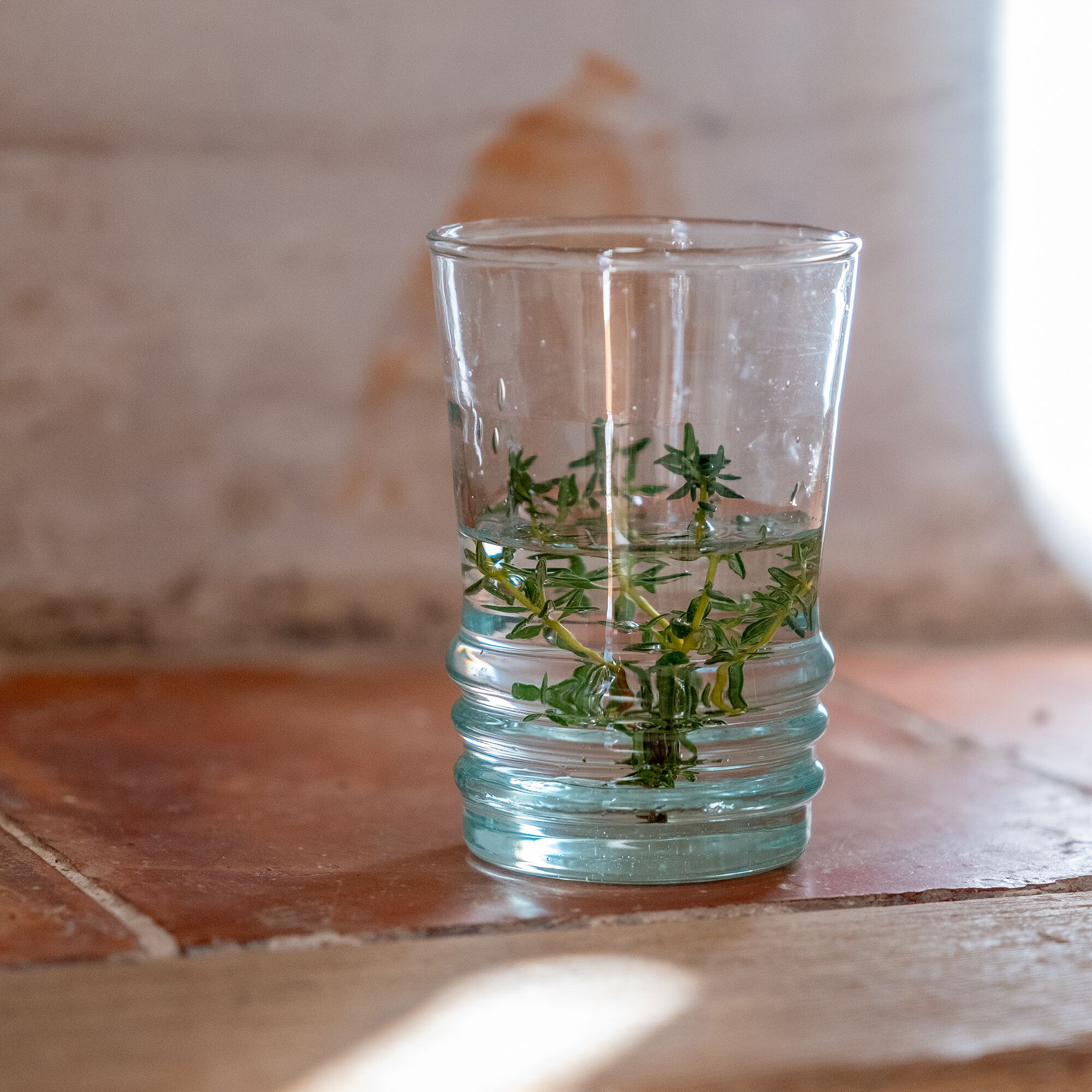 BELDI - Tasse à espresso en verre recyclé 10cl - transparent