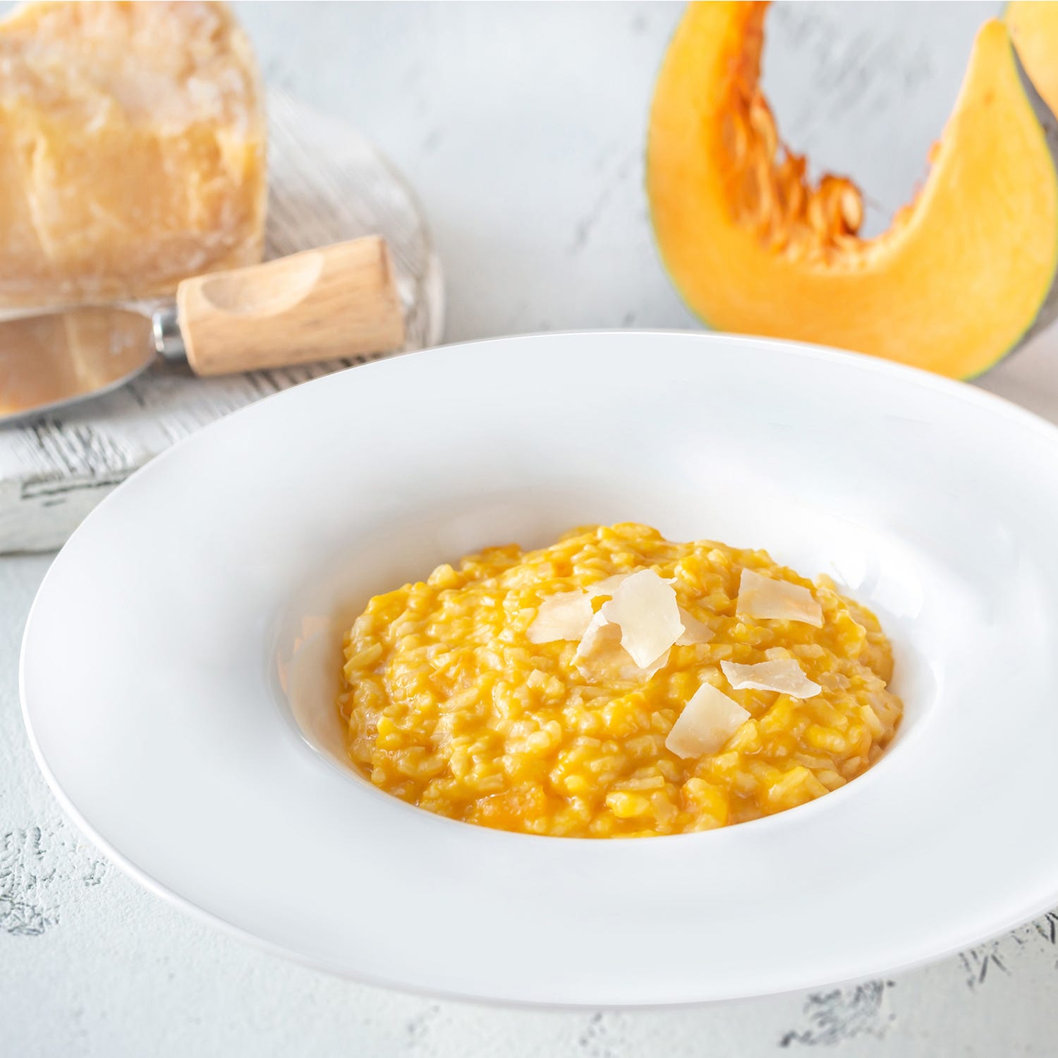 Piatto fondo Toledo per risotto in vetro opalino
