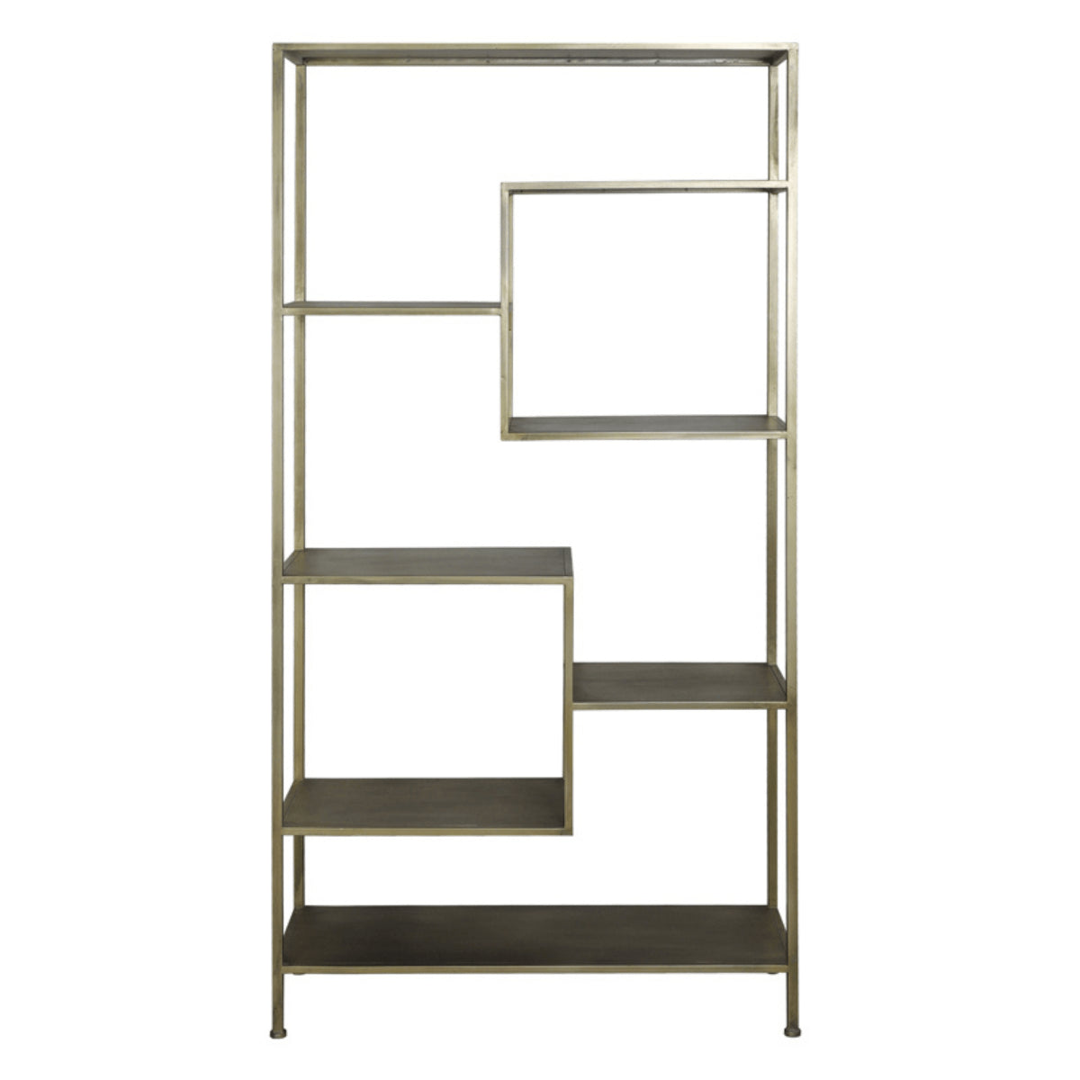 Light & Living - Yvana open vakkenkast 200cm antiek goud