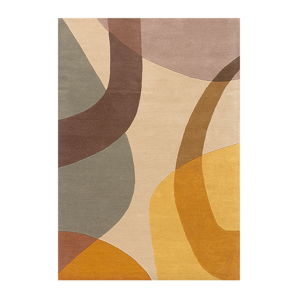 Acsento Corte Vloerkleed 160 x 230 cm - Yellow