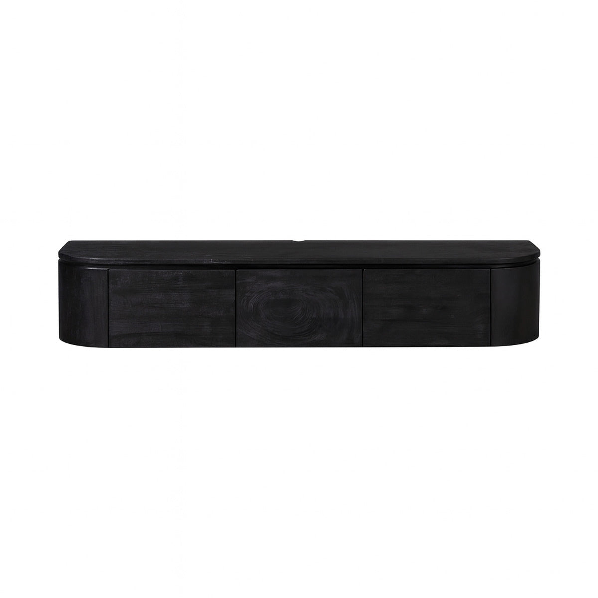 Starfurn Tv-meubel Excellent - Zwart Hout - 160x35x30cm