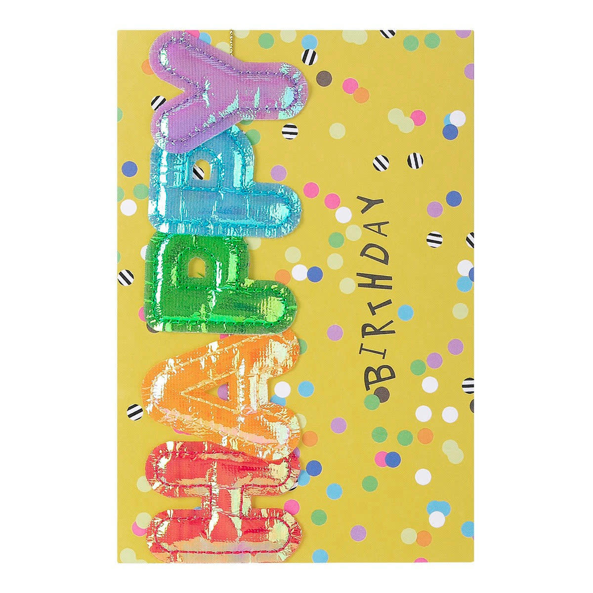 - Carte Anniversaire Happy Ballon