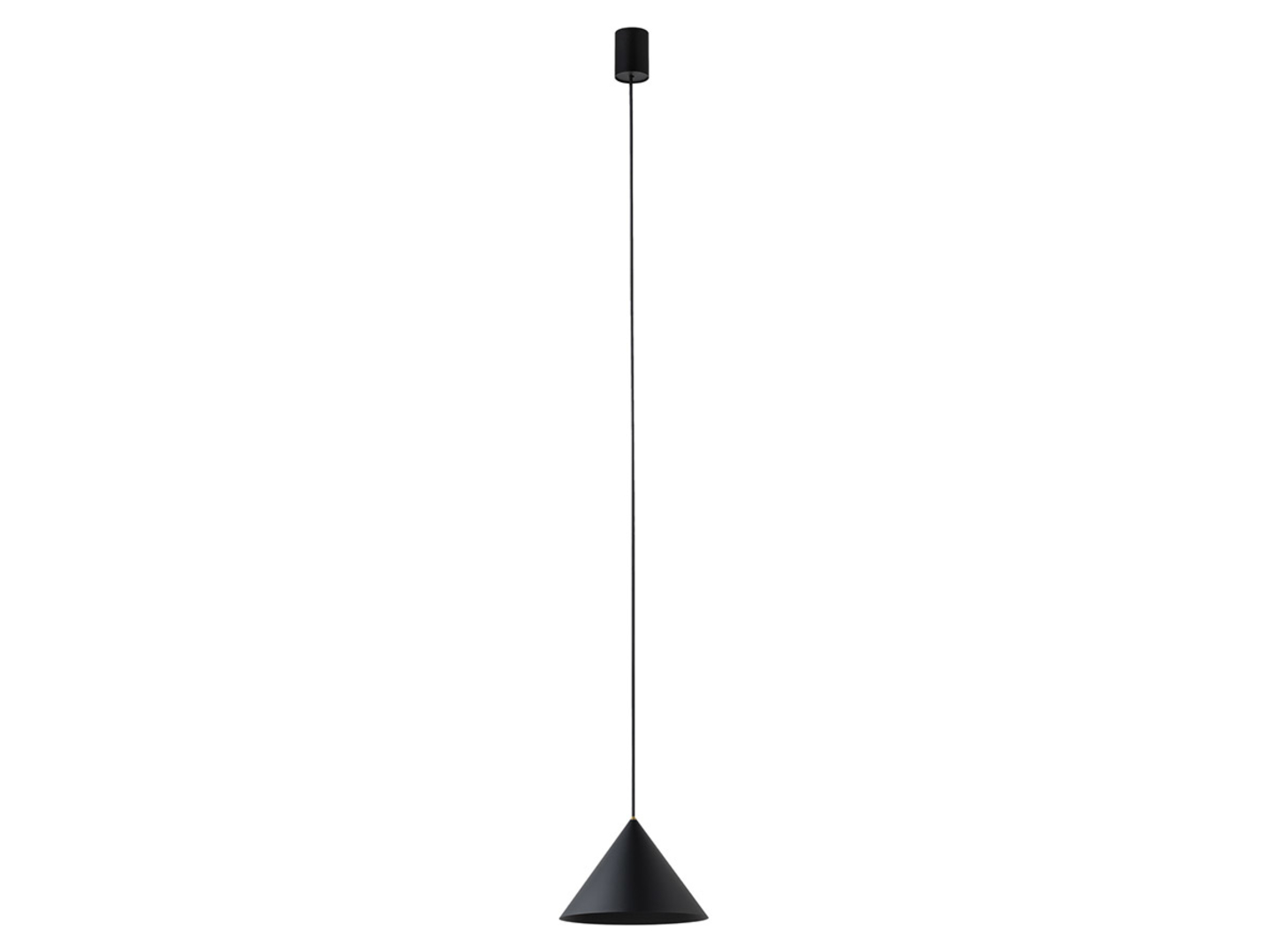 Lampa wisząca Zenith 20,5 cm stalowa czarna