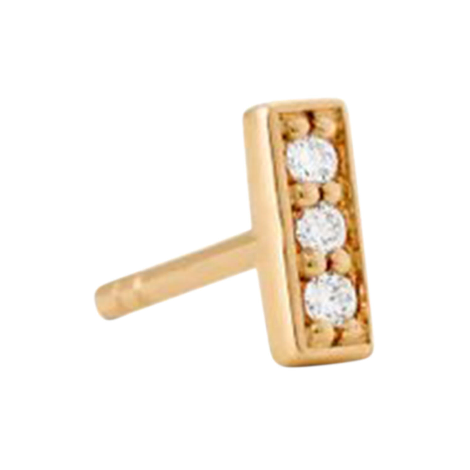 Square Diamant ørestik M