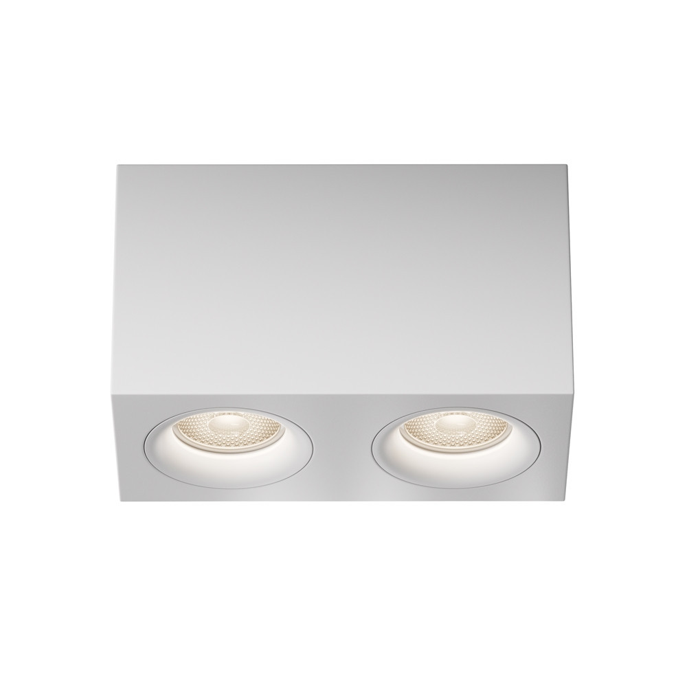 Lampa sufitowa biała SLIM 2xGU10x50W wym: 11,5x10x20 cm Maytoni