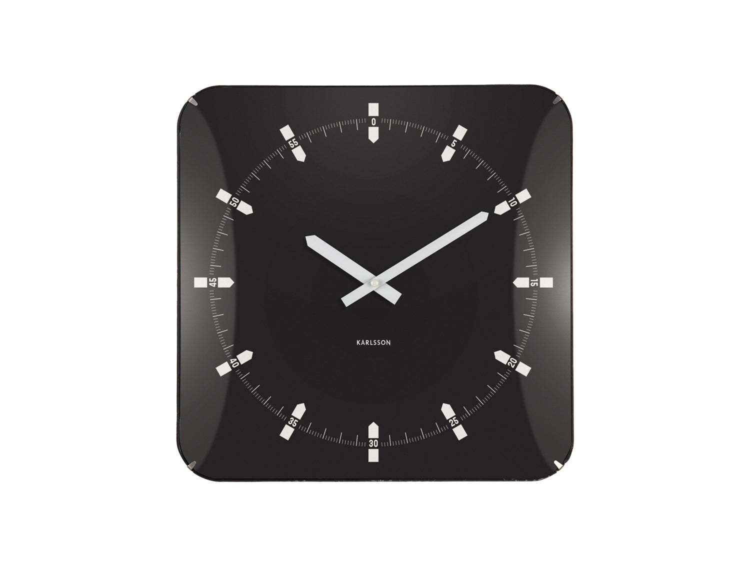Karlsson - Wall Clock Sucinto Dome Square