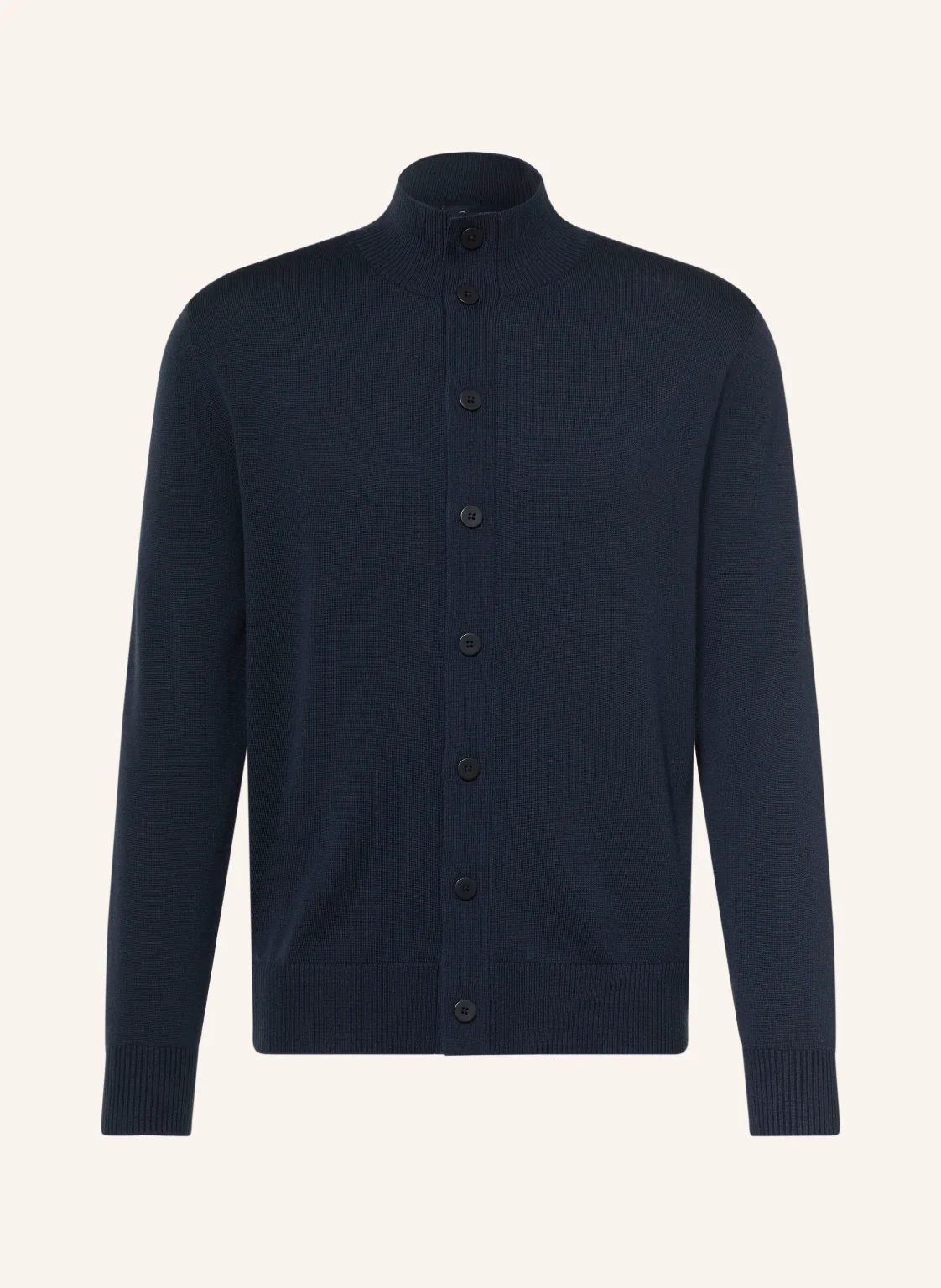 OLYMP SIGNATURE Strickjacke aus Merinowolle