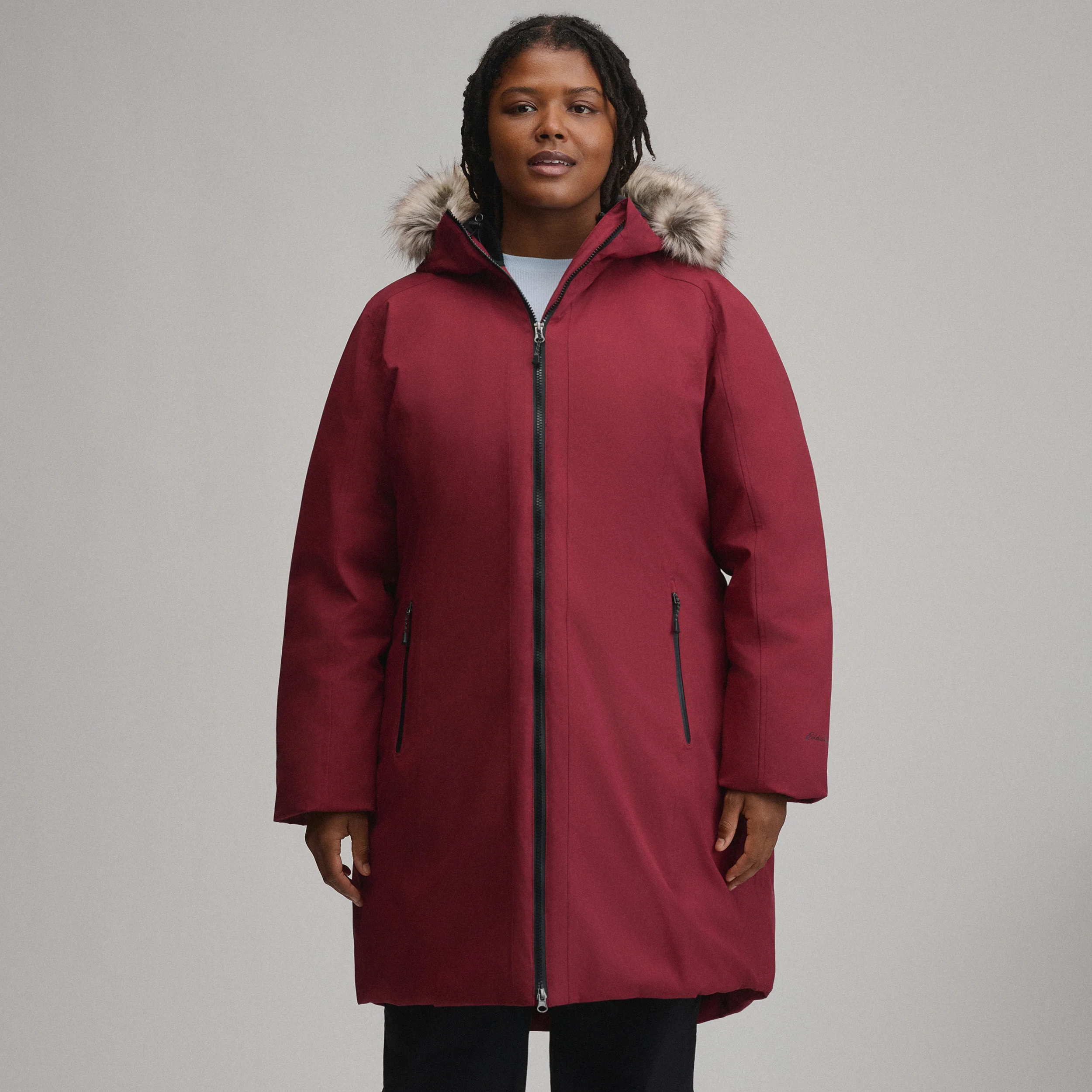 Women's Olympia Waterproof Down Stadium Coat