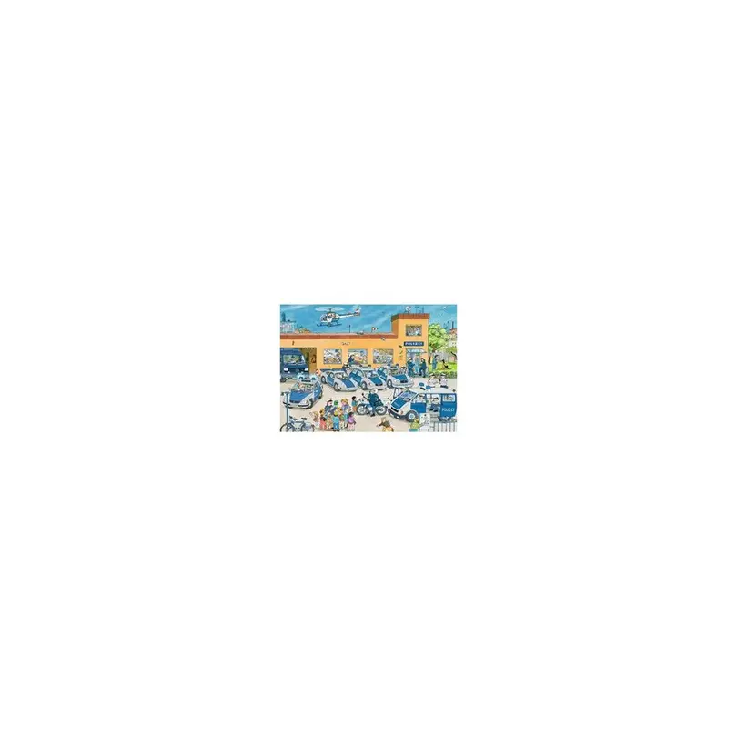 Puzzle 100-teilig Polizeirevier