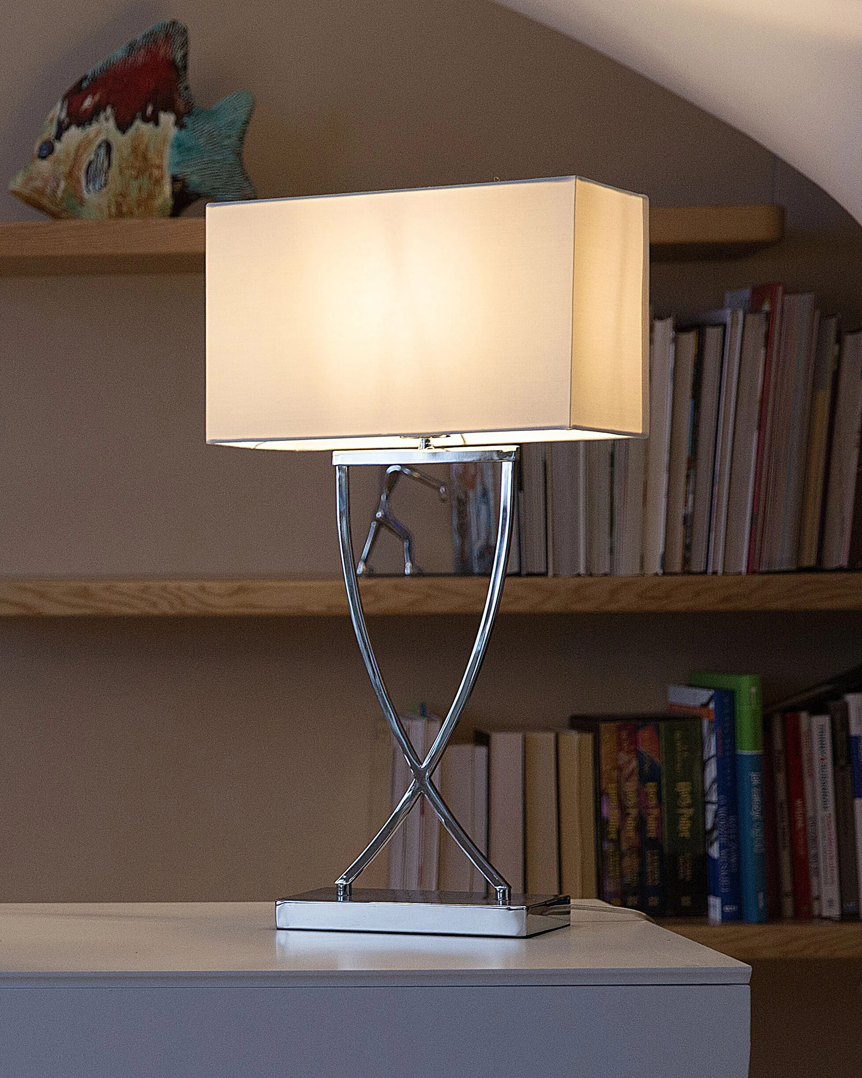 Table Lamp YASUNI Metal White