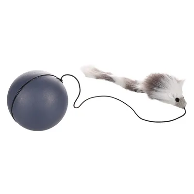 Flamingo Cat Toy Ball with Mouse