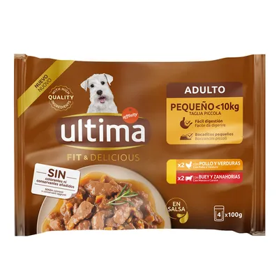Ultima Fit & Delicious Mini Adult Dog 44 x 100g