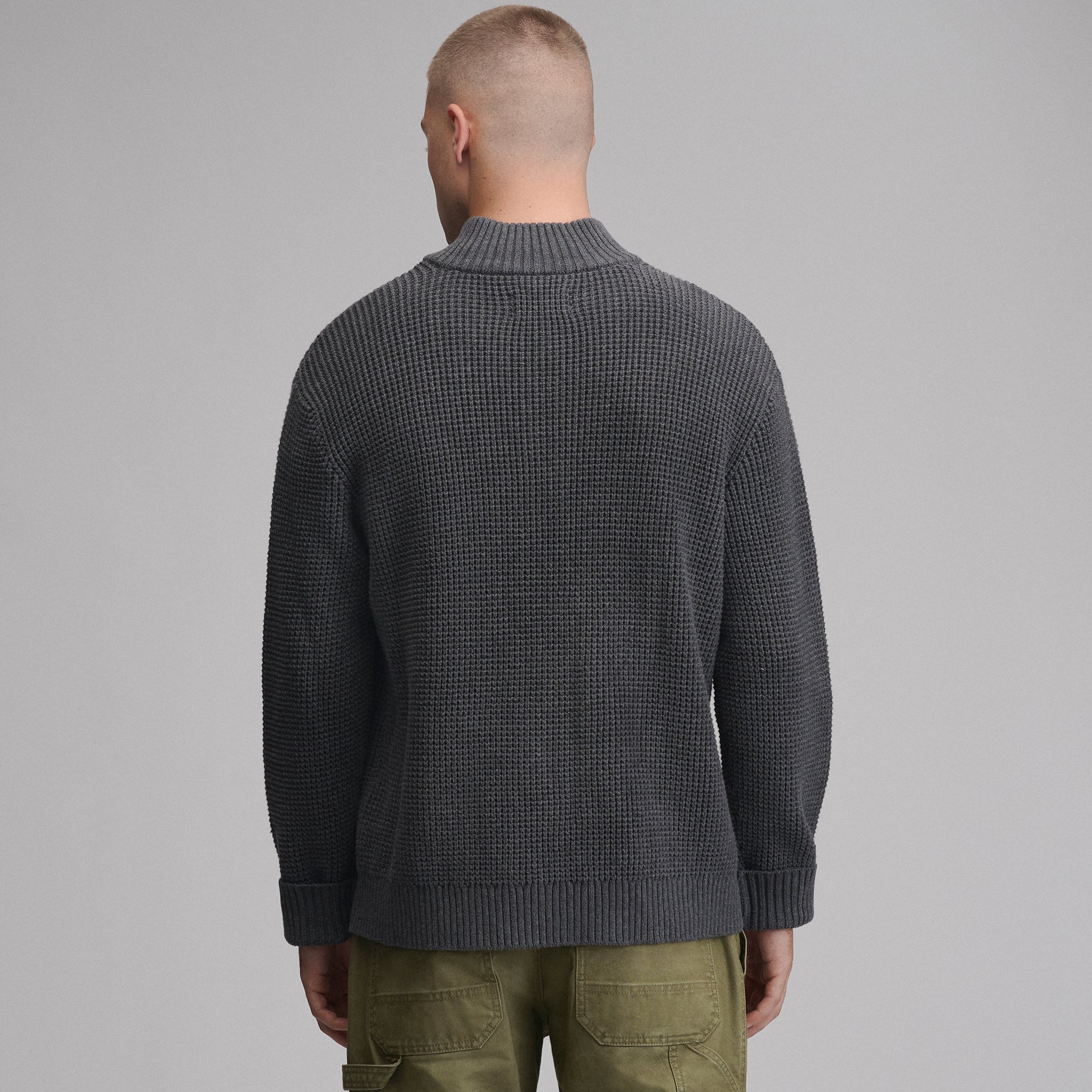 Men's Signature Button-Up Sweater