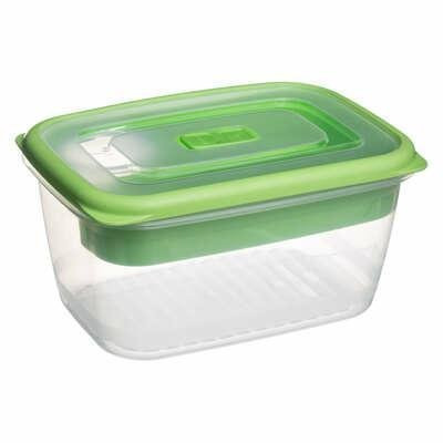Lunch box z przegródkami1,7l zielony