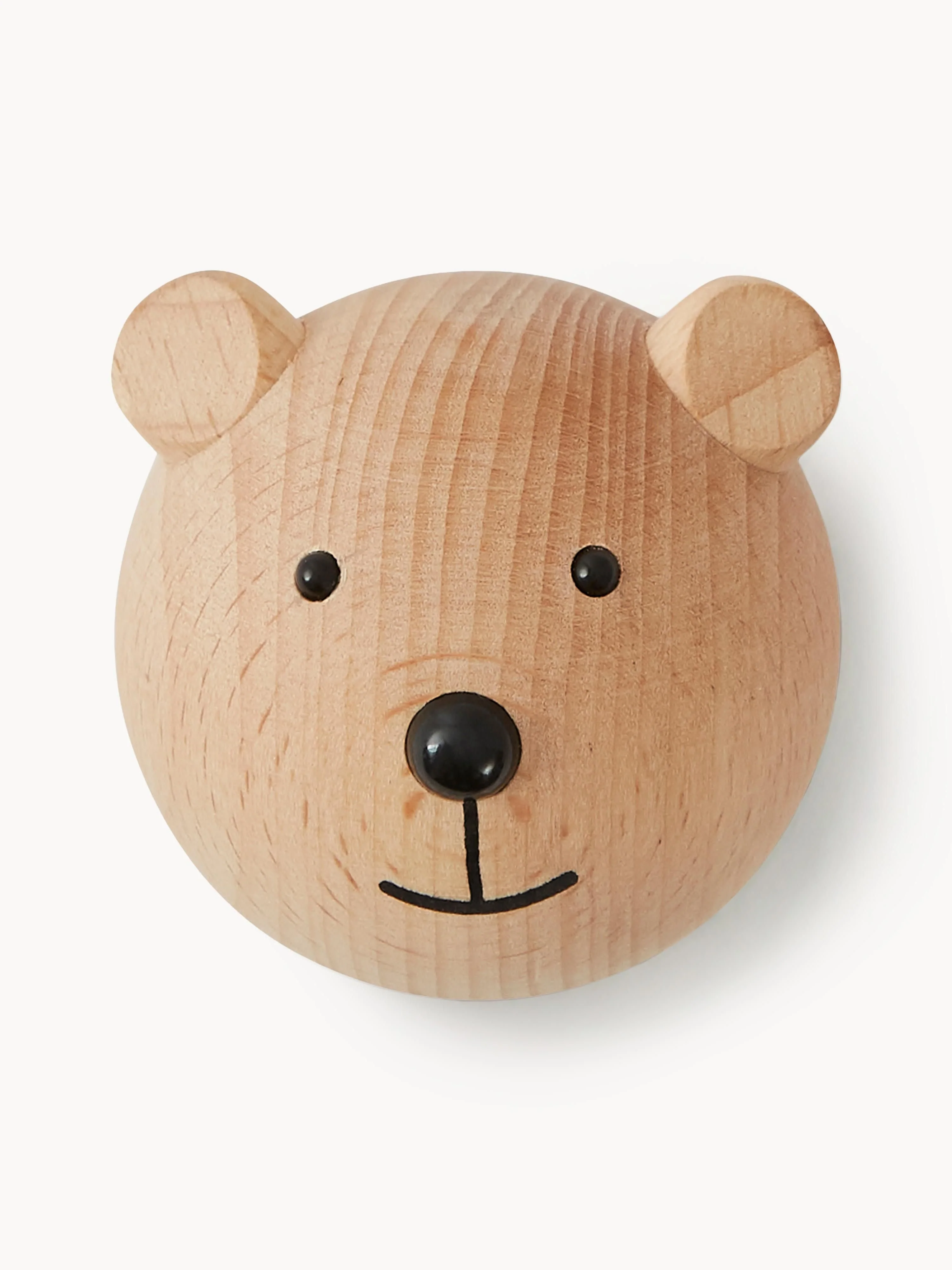 Wandhaken Bear aus Buchenholz