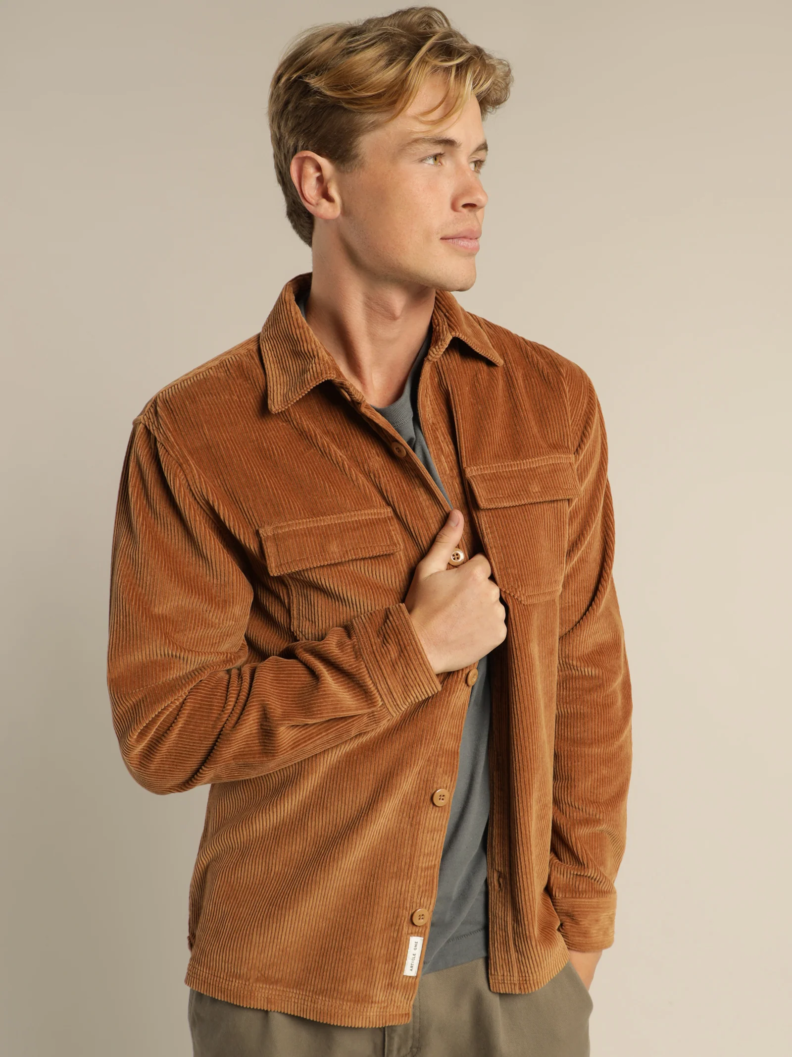 Oakes Cord Overshirt