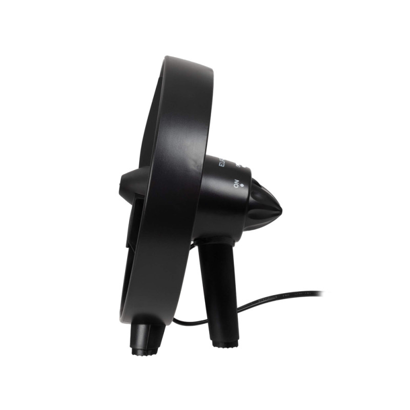 Ventilateur de table Safe Blade noir Ø 20 cm 18 W EUROM