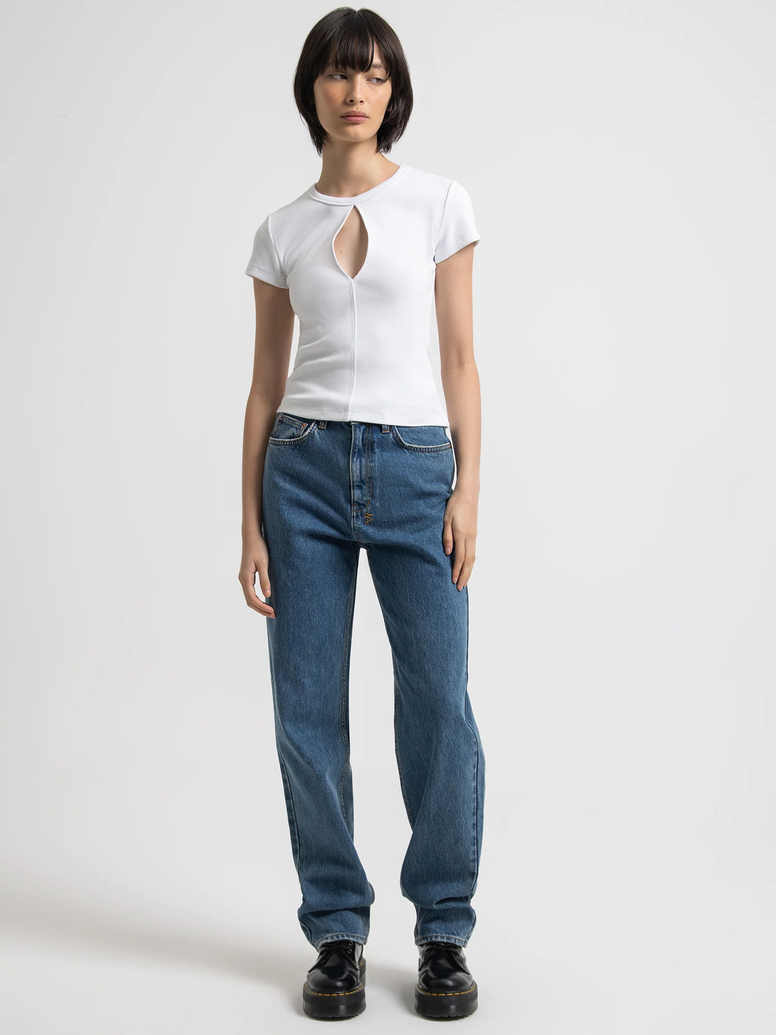 Kut Out Short Sleeve T-Shirt