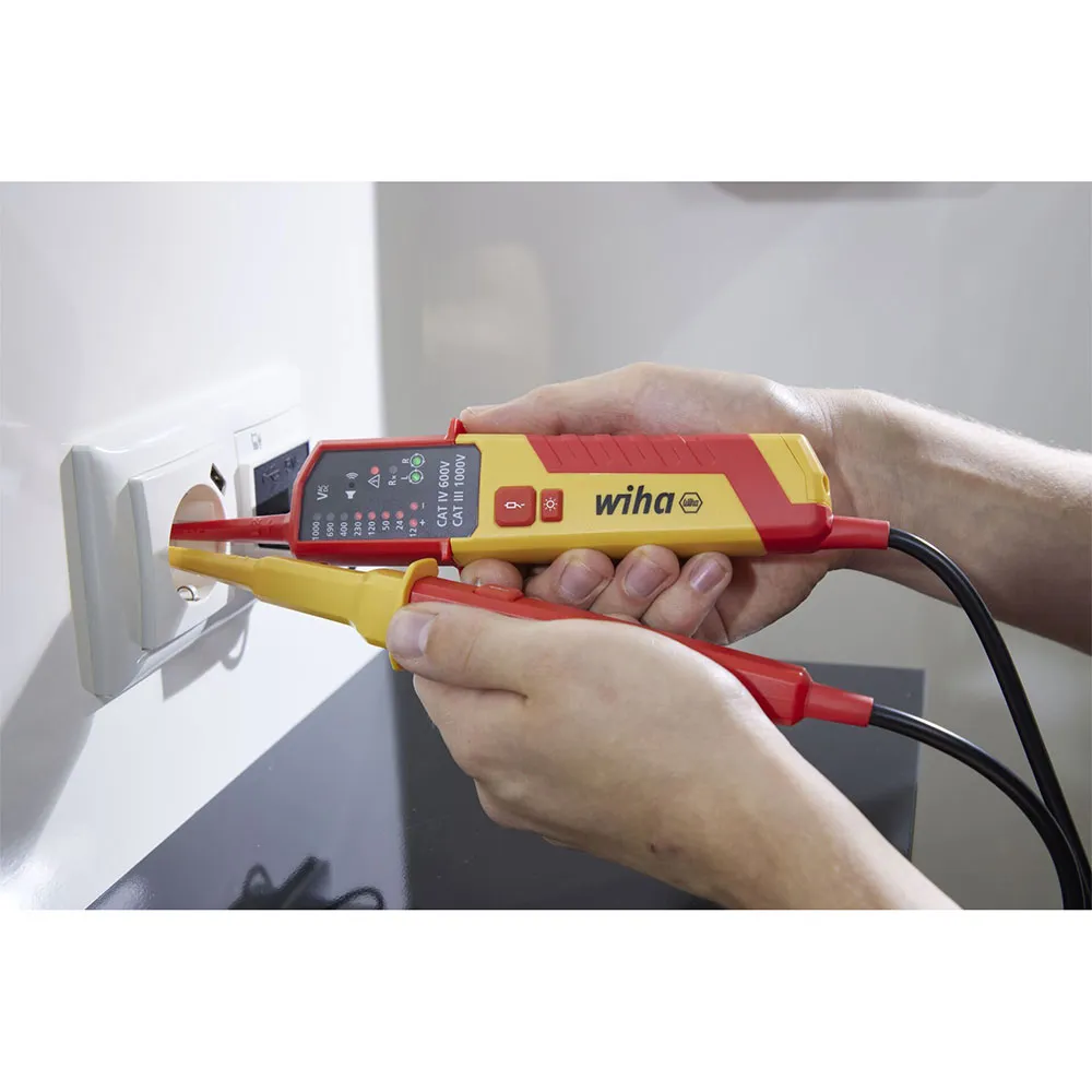 Wiha Spannungs-und Durchgangsprüfer tester
