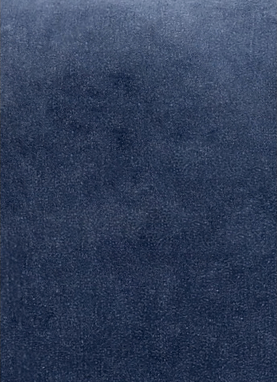 HOUSSE DE COUSSIN EN VELOURS AVEC DOS CHAMBRAY BLEU INDIGO