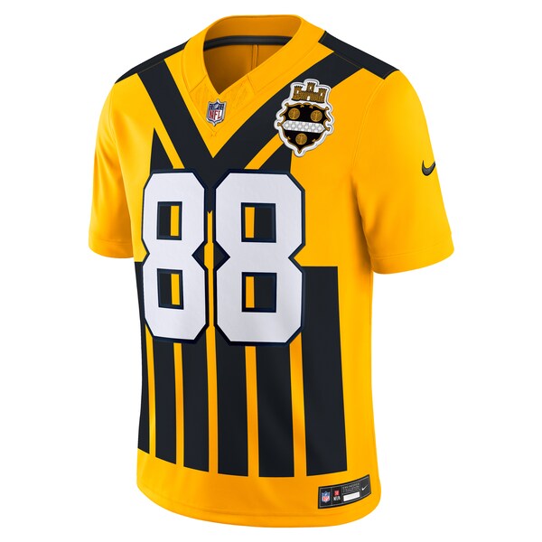 Pat Freiermuth Pittsburgh Steelers Nike Alternate Vapor F.U.S.E. Limited Jersey - Gold
