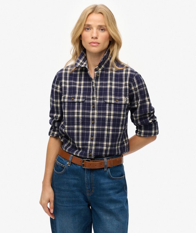 Lumberjack Check Flannel Shirt