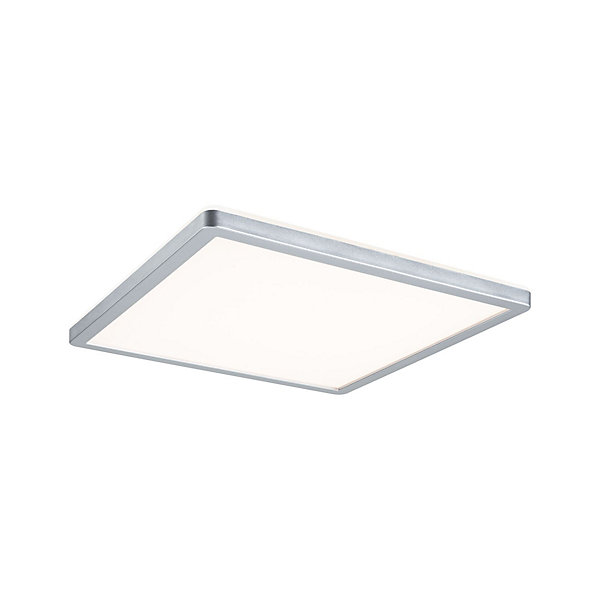 Panneau LED Atria Shine Backlight carré 293x293mm 16W 1600lm 3000K Chrome mat