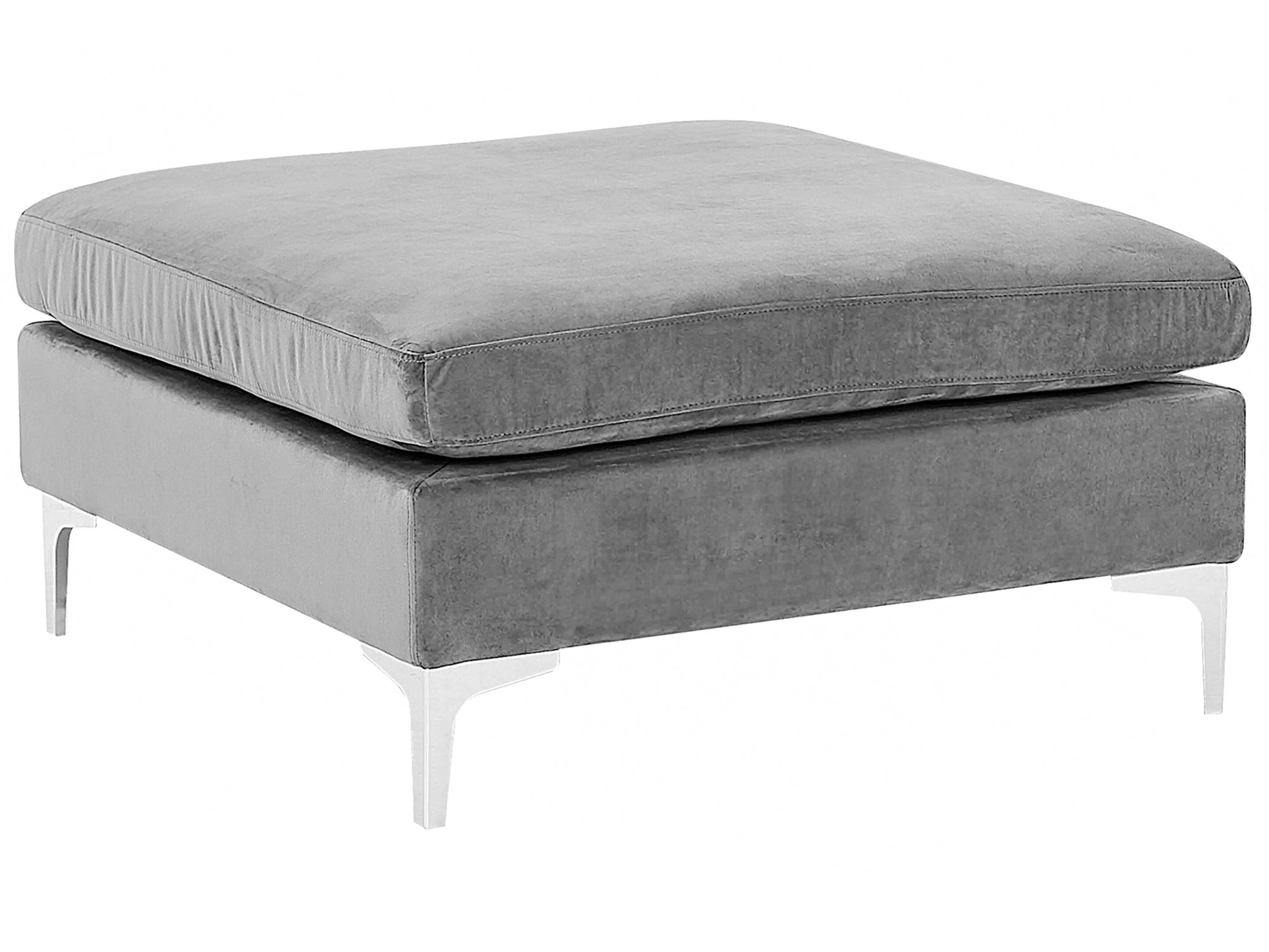 Ottoman EVJA Velvet Grey