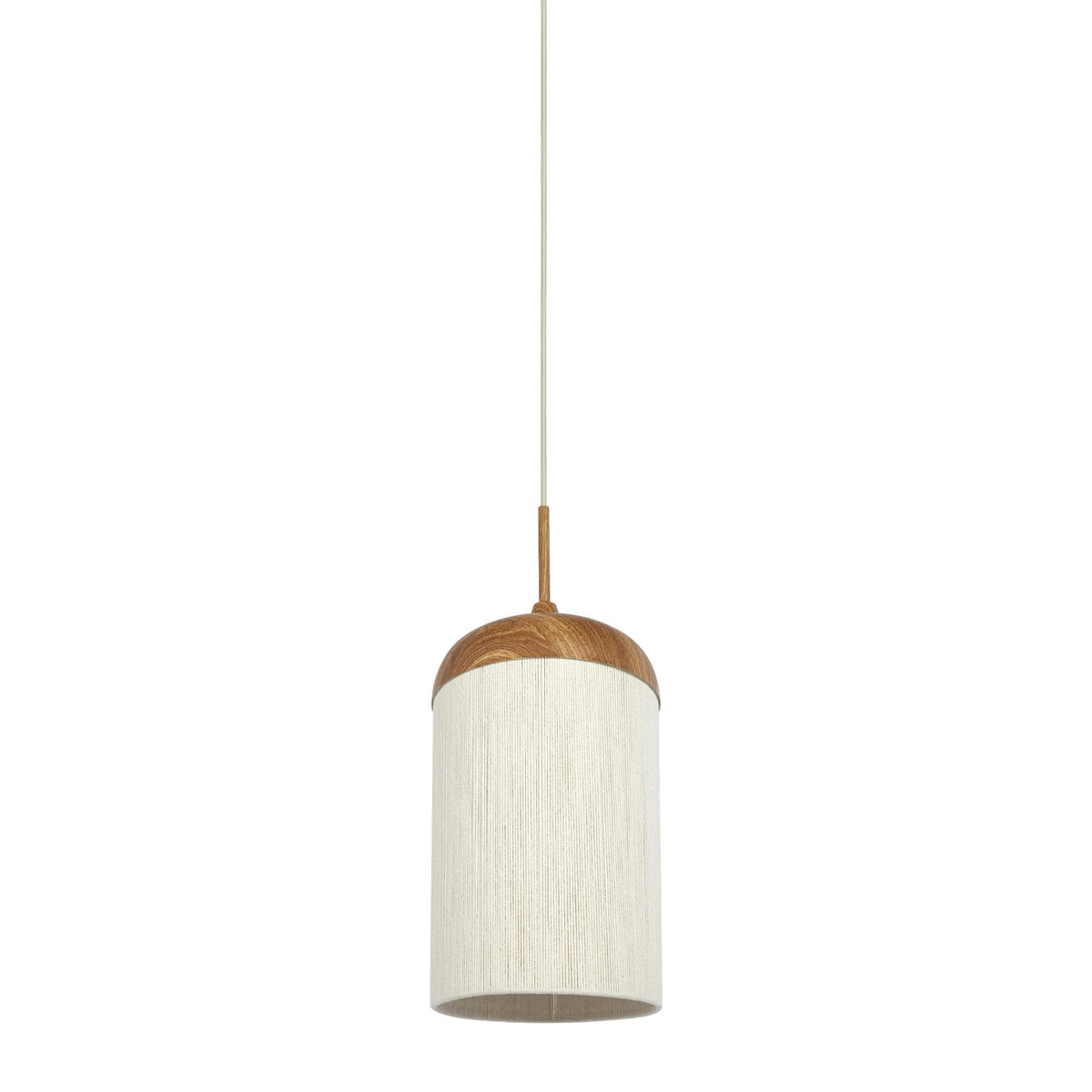 Light & Living hanglamp Dania - naturel - Ø27.5cm