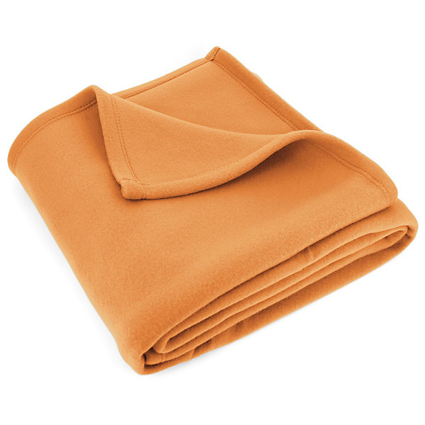 Couverture polaire 240x260 cm Isba Miel 100% Polyester 320g/m2 non-feu