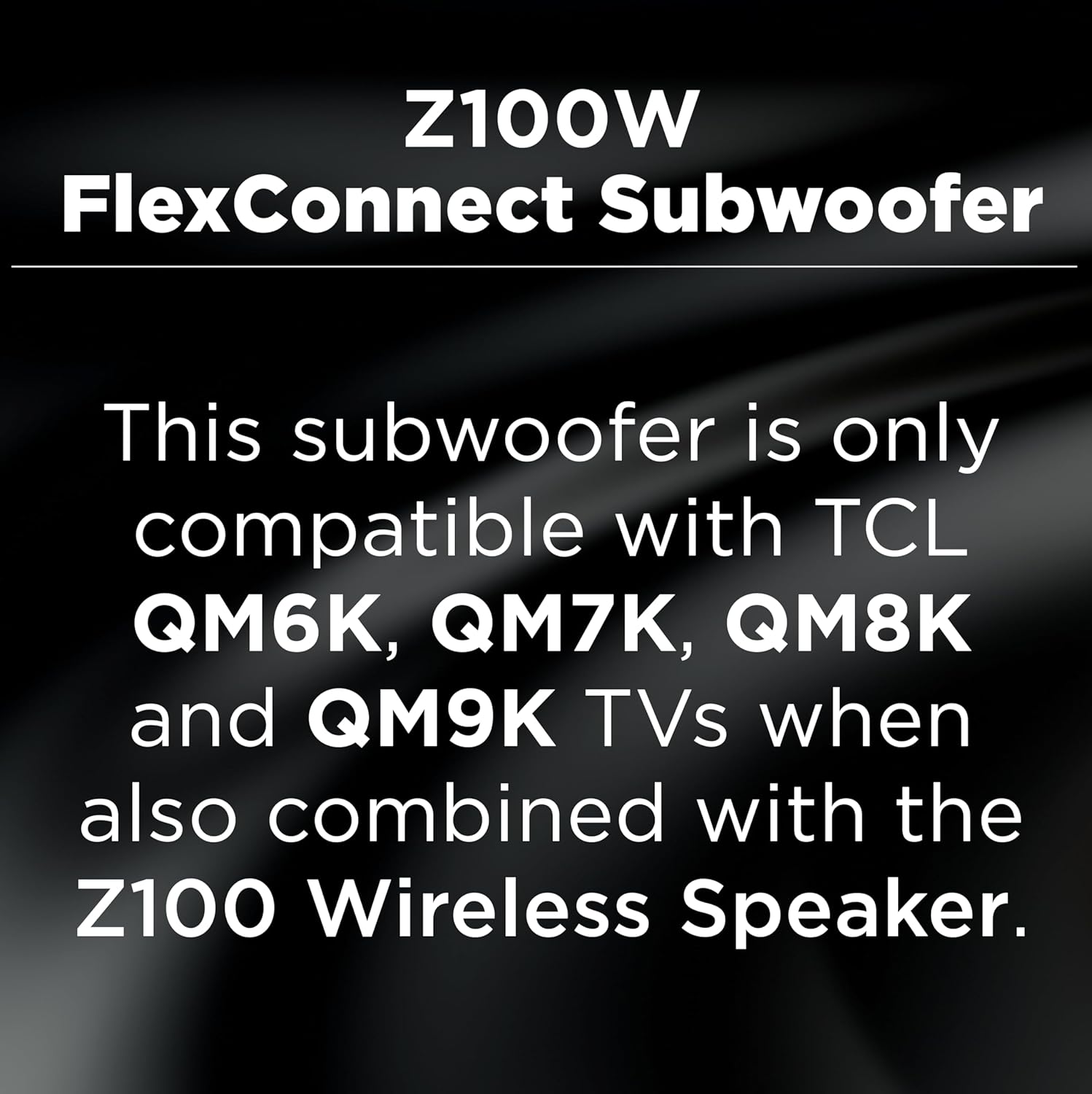 TCL Z100 Wireless Immersive 3D Home Theater Speaker QM6K, QM7K, QM8K, QM9K & X11L | Dolby Atmos Smart Auto Calibration | Flexible Placement & Modern Design | Latest Model