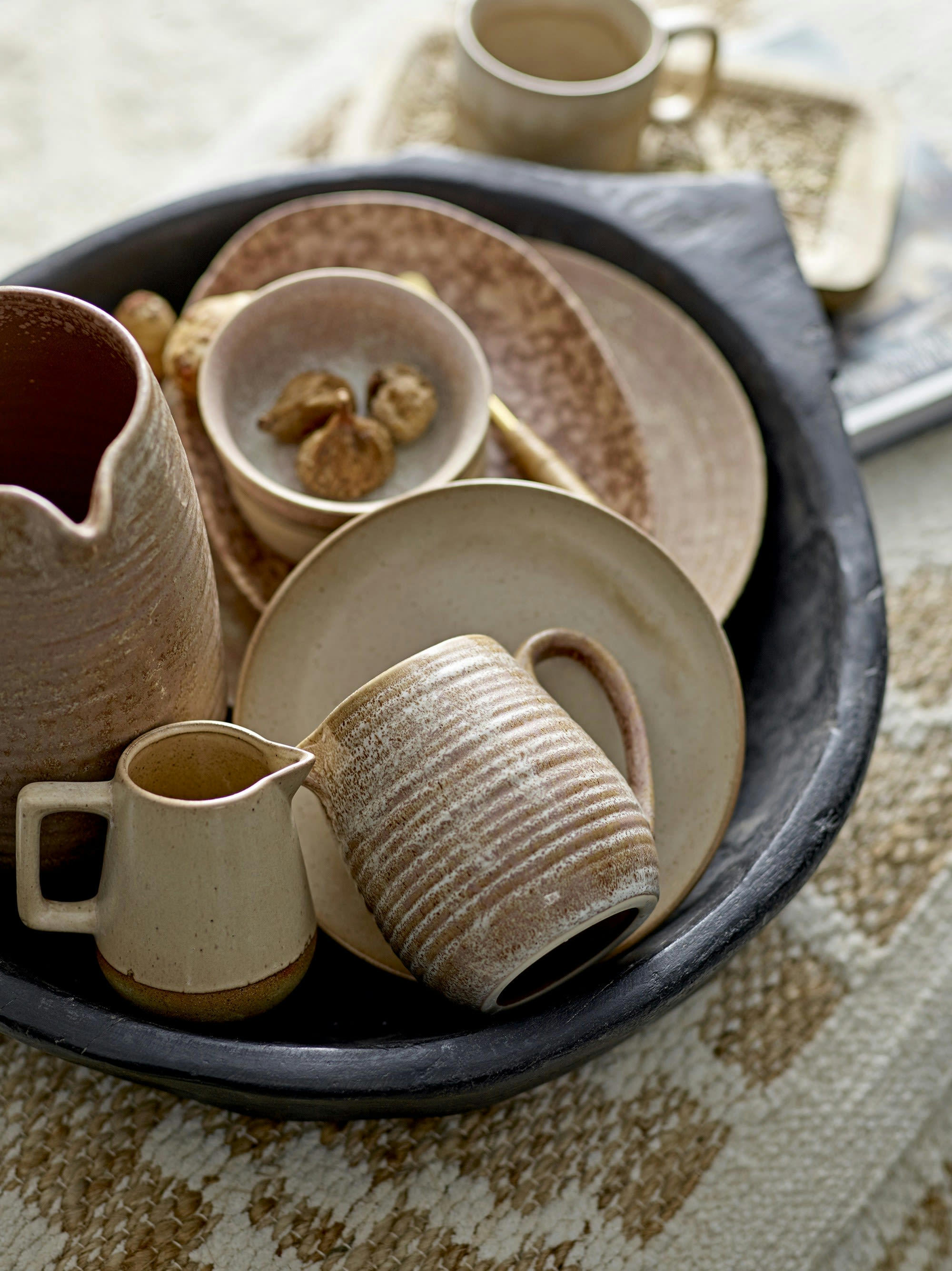 YVER - Plateau en bois noir