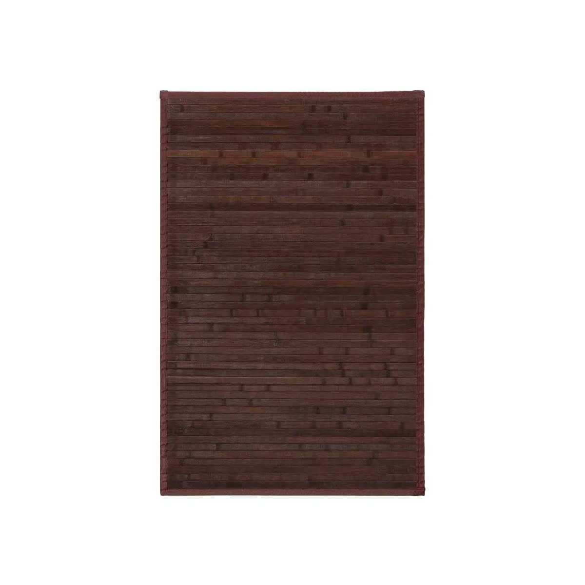 - Tapis descente de lit bambou couleur chocolat 60x90cm
