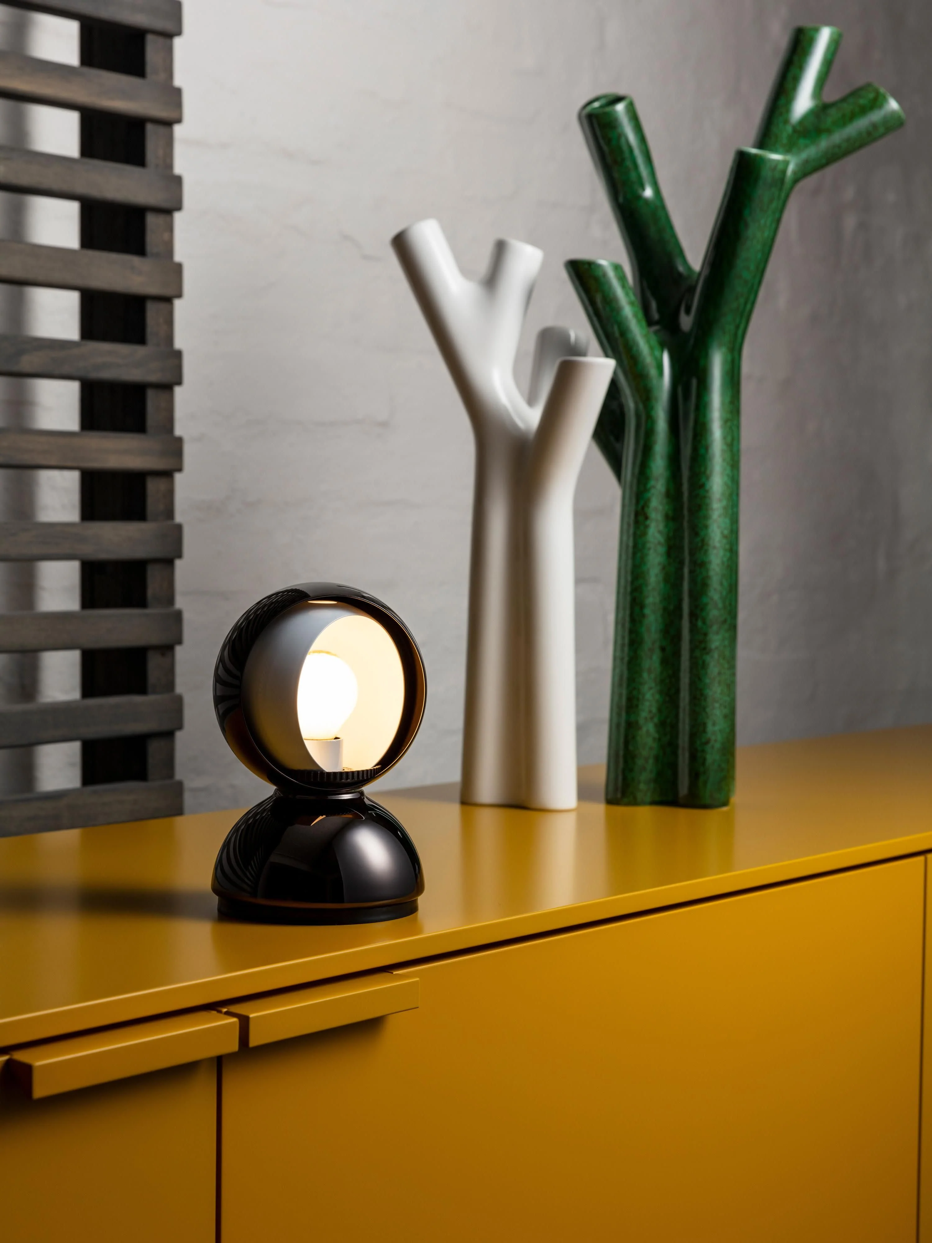 Kleine verstellbare Tischlampe Eclisse