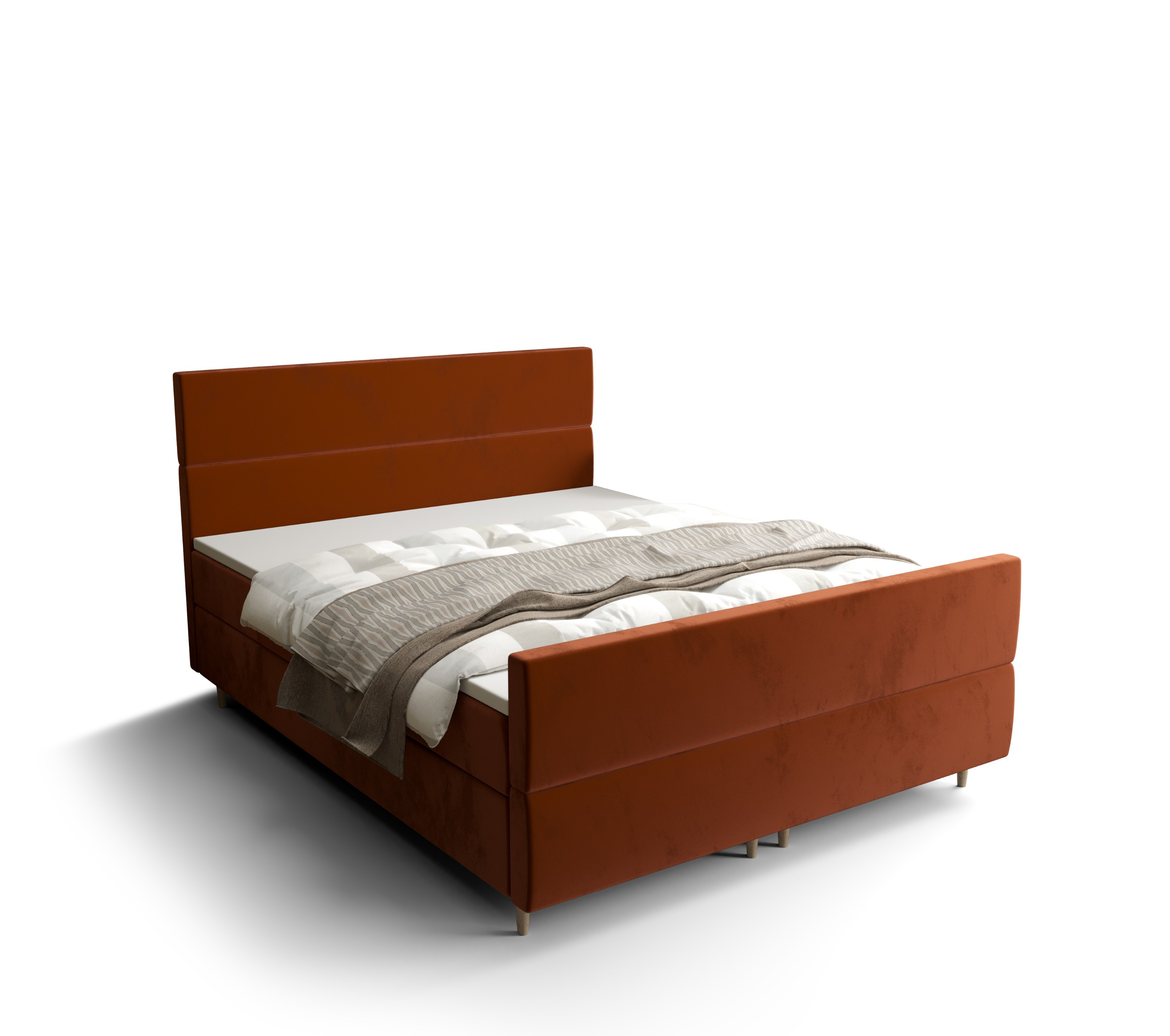 Łóżko kontynentalne LENO PLUS - 180x200 Itaka 1