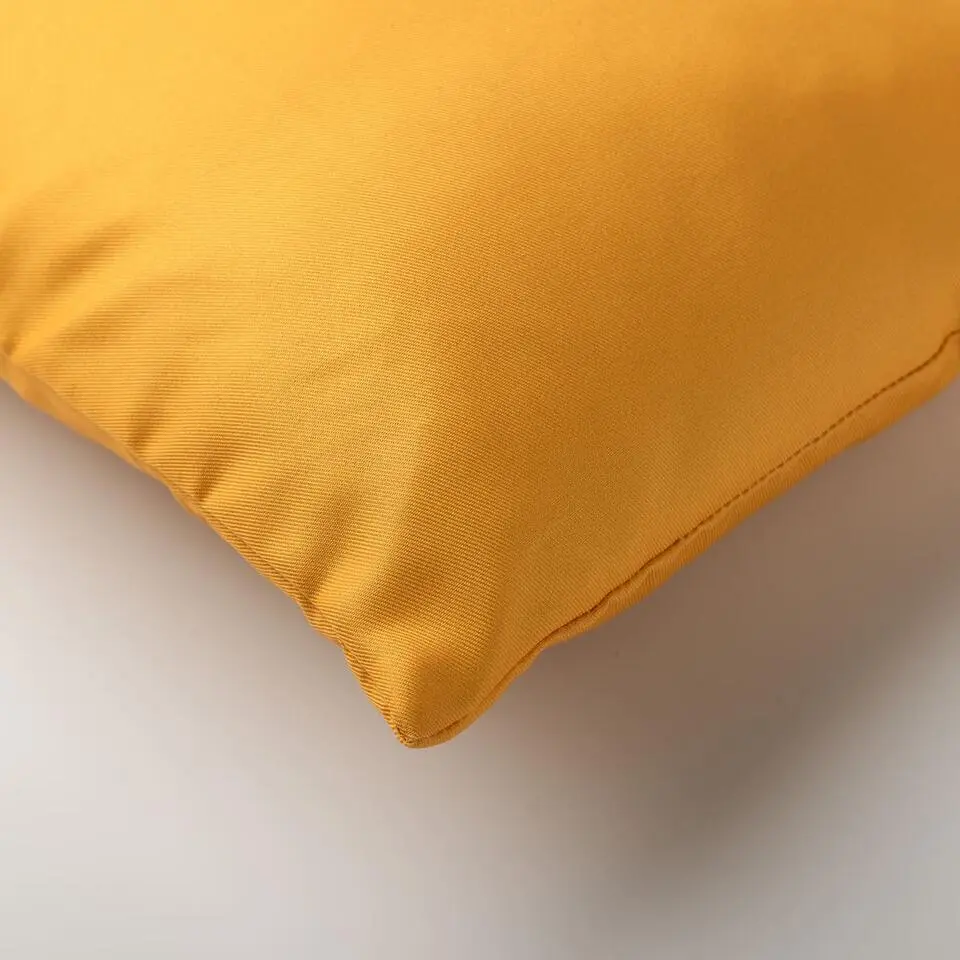 SUN - outdoor kussenhoes 30x50 cm - waterafstotend en uv-bestendig - geel
