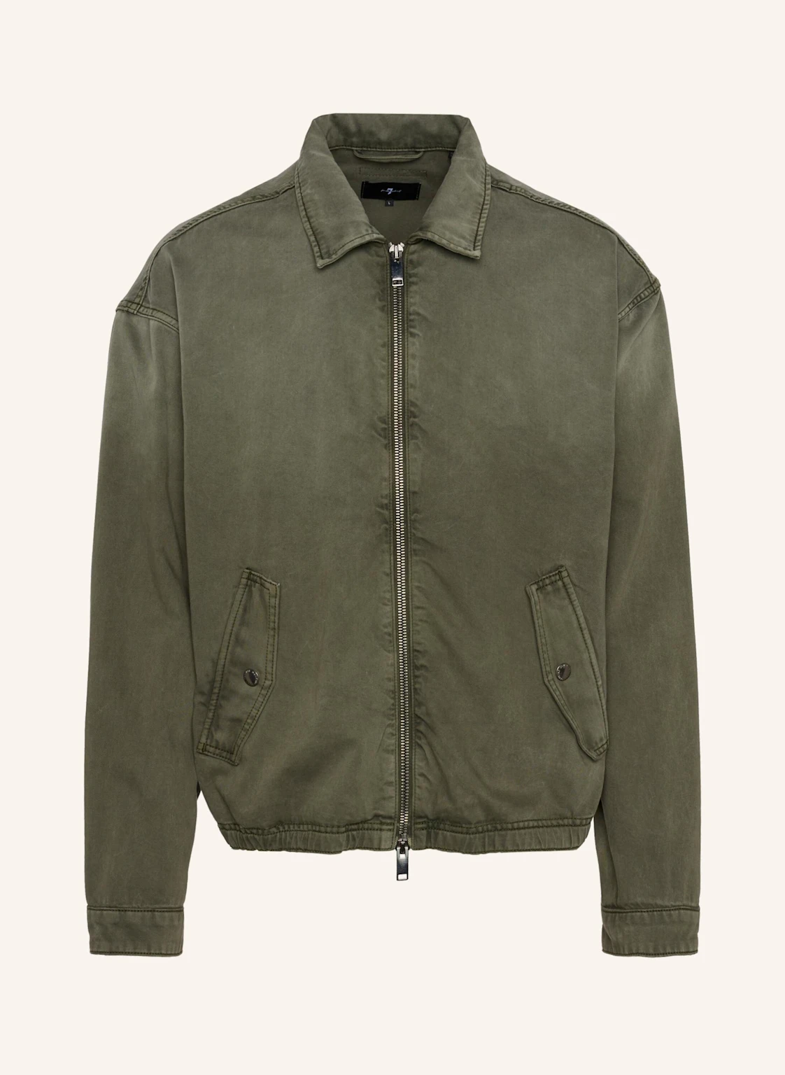 7 for all mankind Denim AVIATOR JACKET