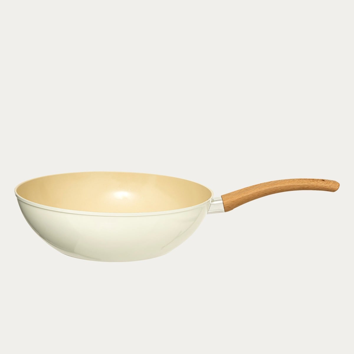 Wok HARMONY beżowy 28x10,6 cm