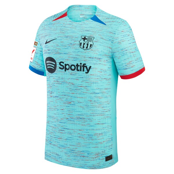 Barcelona Nike 2023/24 Third Match Authentic Jersey - Aqua