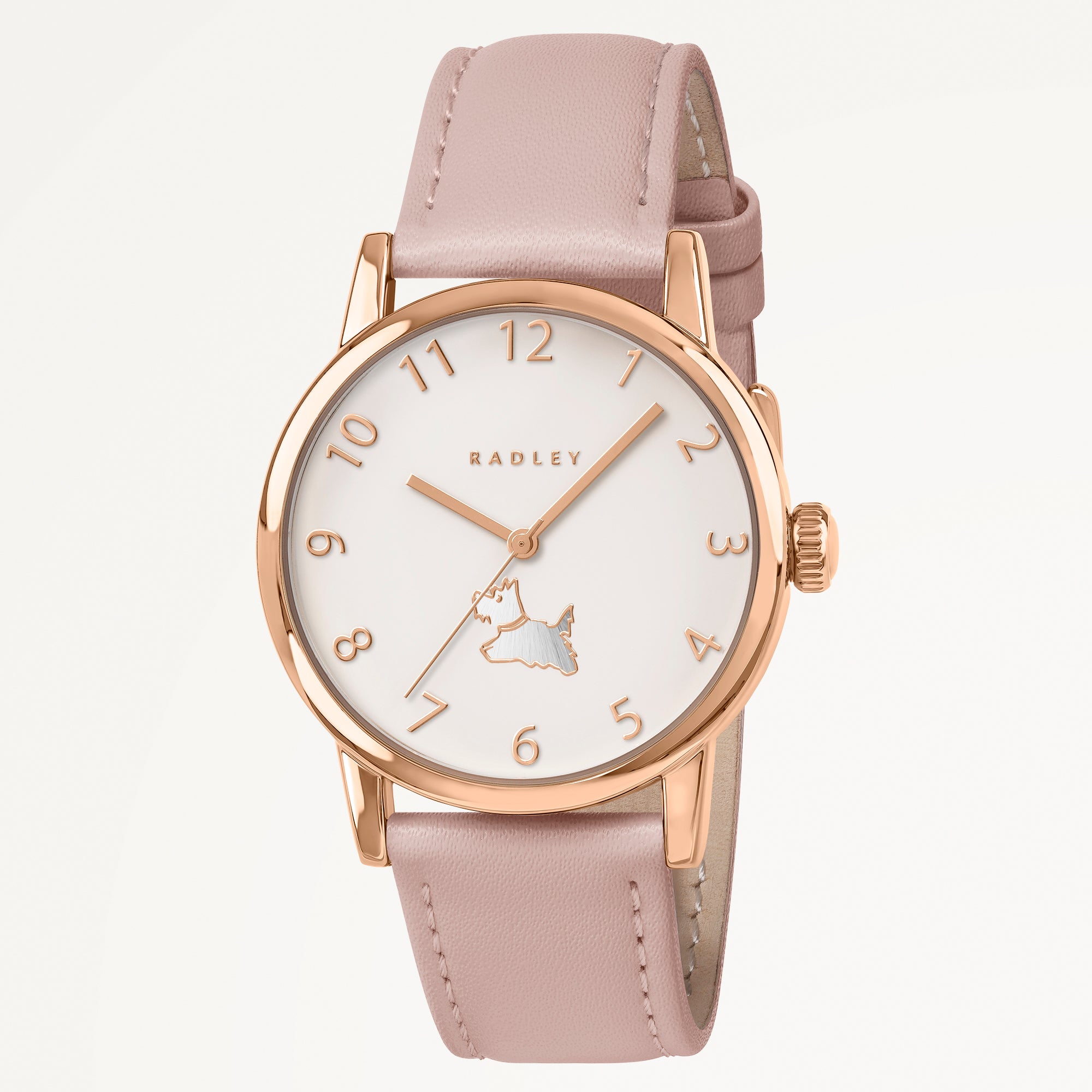 Noble Alley - 34MM Leather Strap Watch
