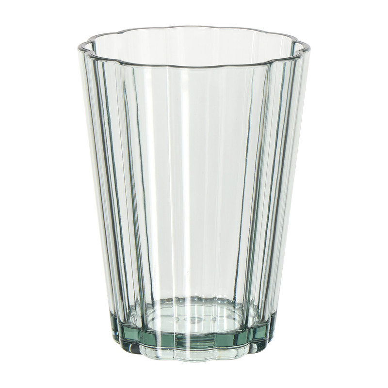 Beker geschulpt - groen - 400 ml
