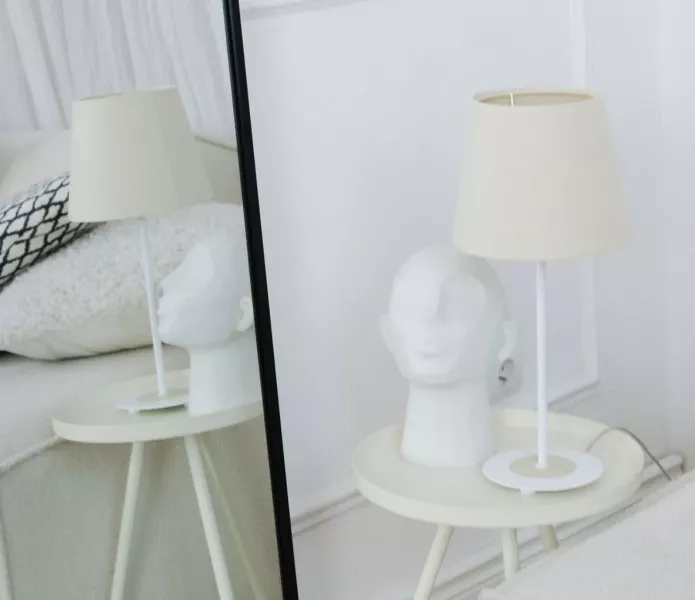 Lampa stołowa ENTURO II kremowa