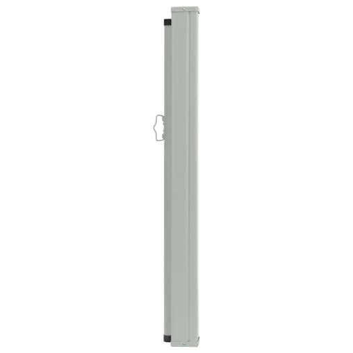NNEVL Patio Retractable Side Awning 100x500 cm Black