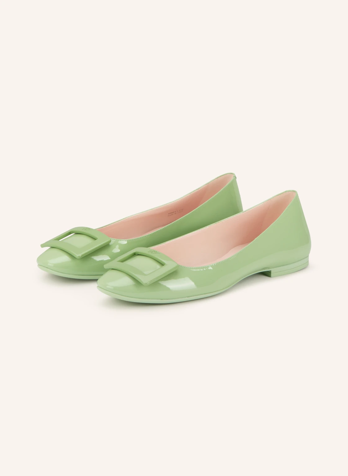 Roger Vivier Lackballerinas GOMMETTINE