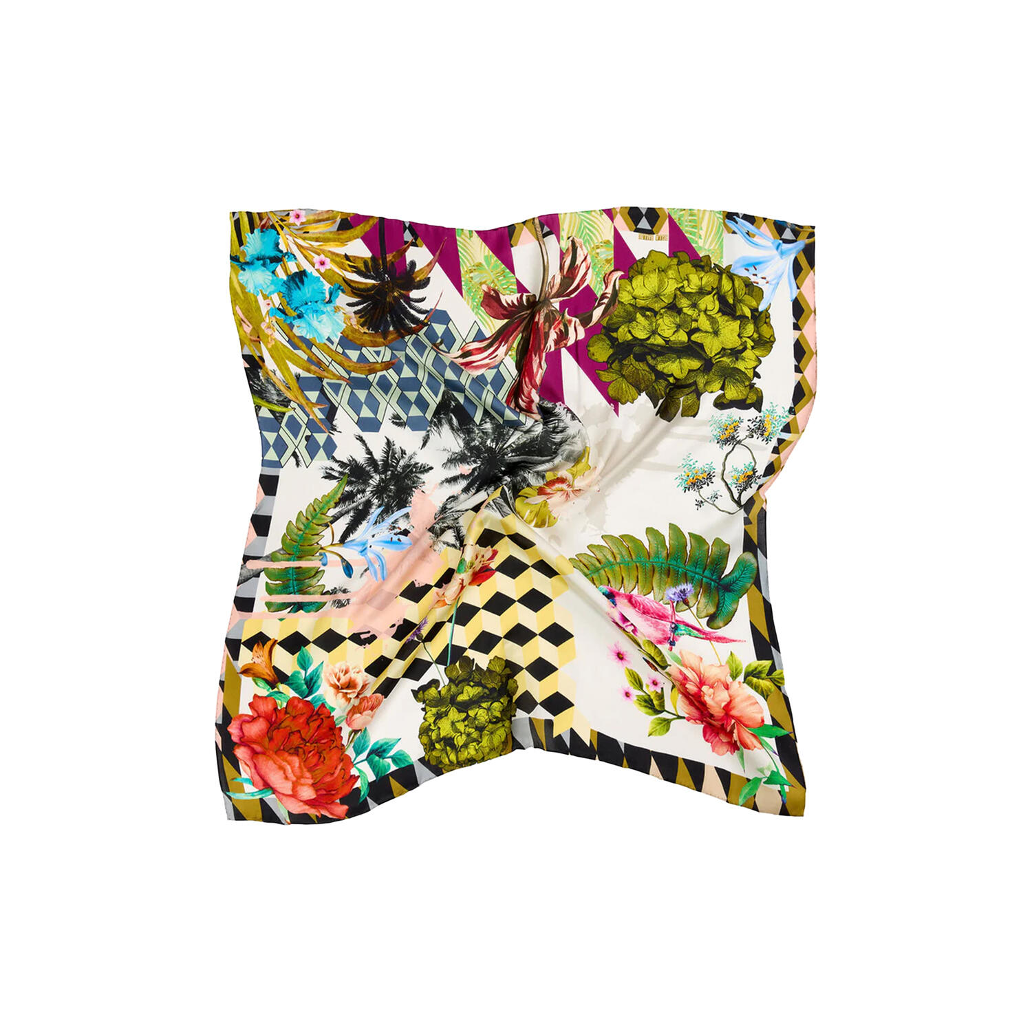 DECOUPAGE&nbsp;Tørkl&aelig;de, rød