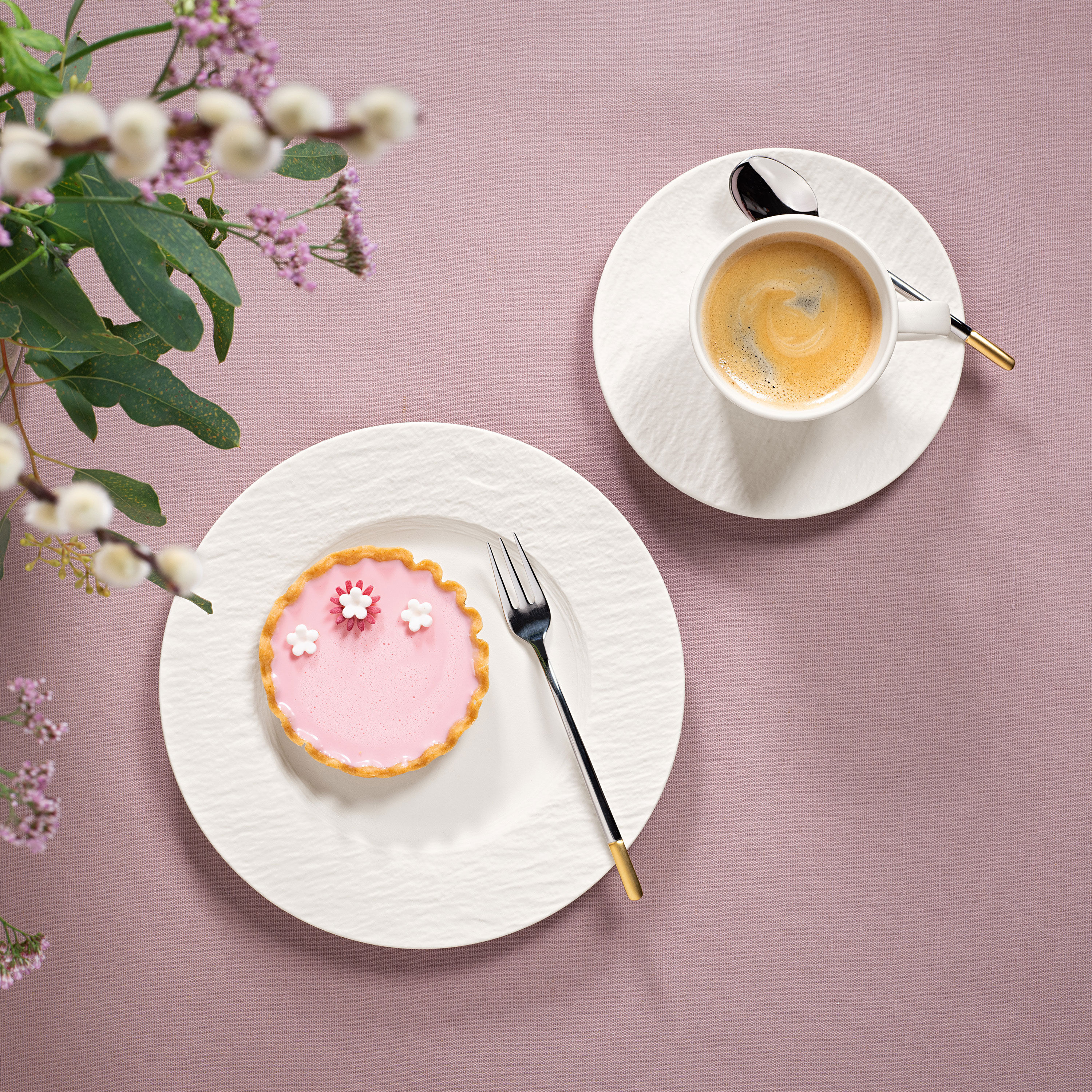 Manufacture Salad/ Dessert Plate - White, 8.6'', Premium Porcelain